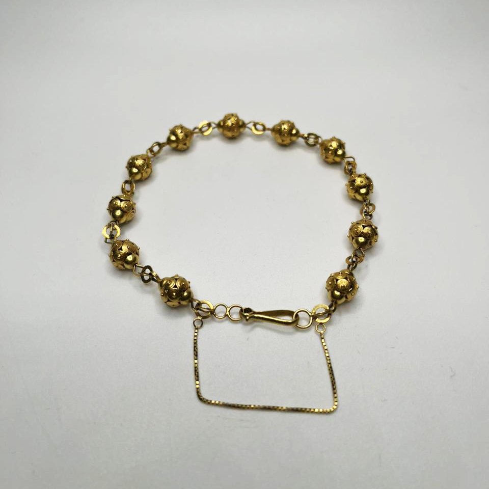 PULSERA DE FILIGRANA EN ORO 18K