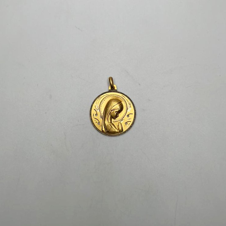 DIJE DE LA VIRGEN MARÍA EN ORO 18K
