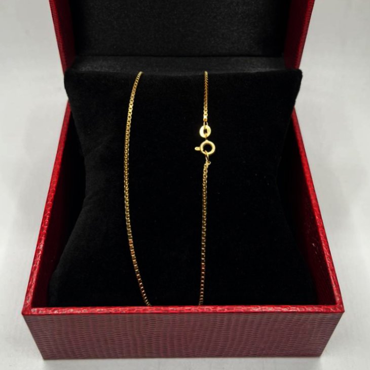 CADENA EN ORO 18 KILATES · IMPORTADO