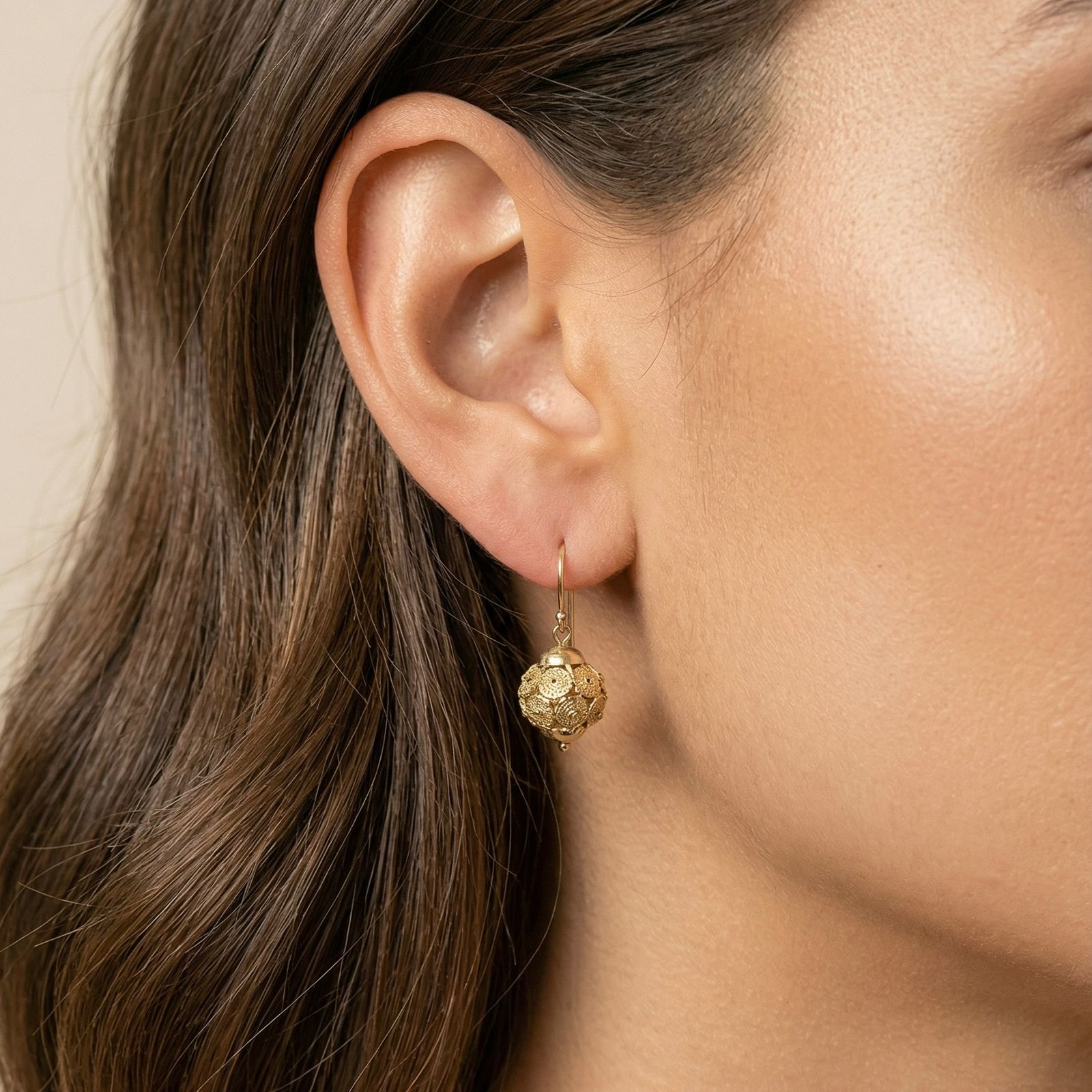 ARO DE FILIGRANA EN ORO 18K