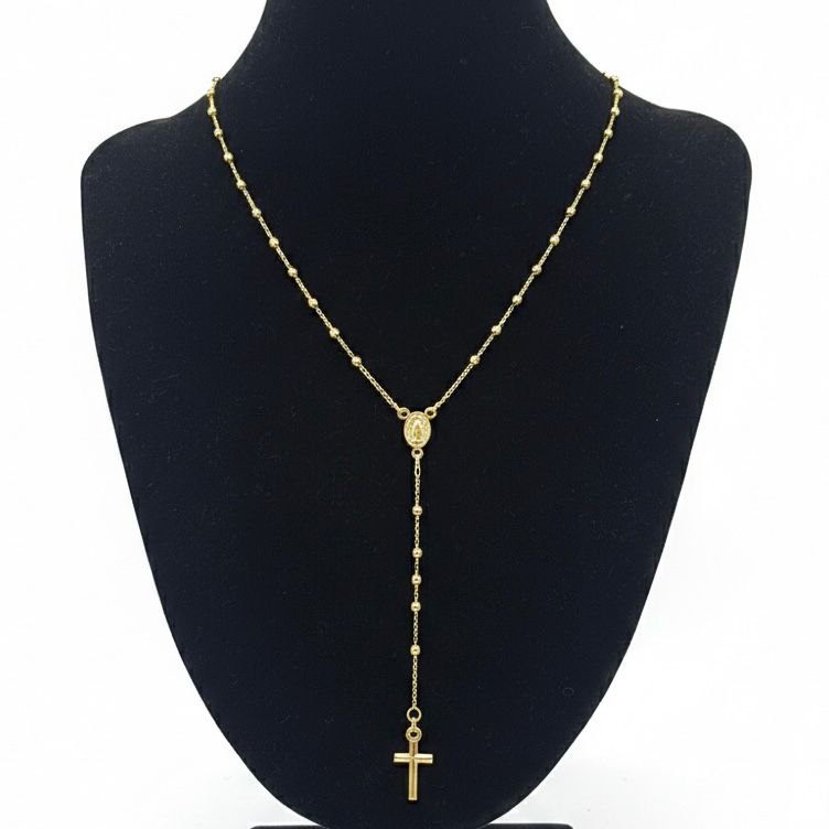 ROSARIO EN ORO 18K