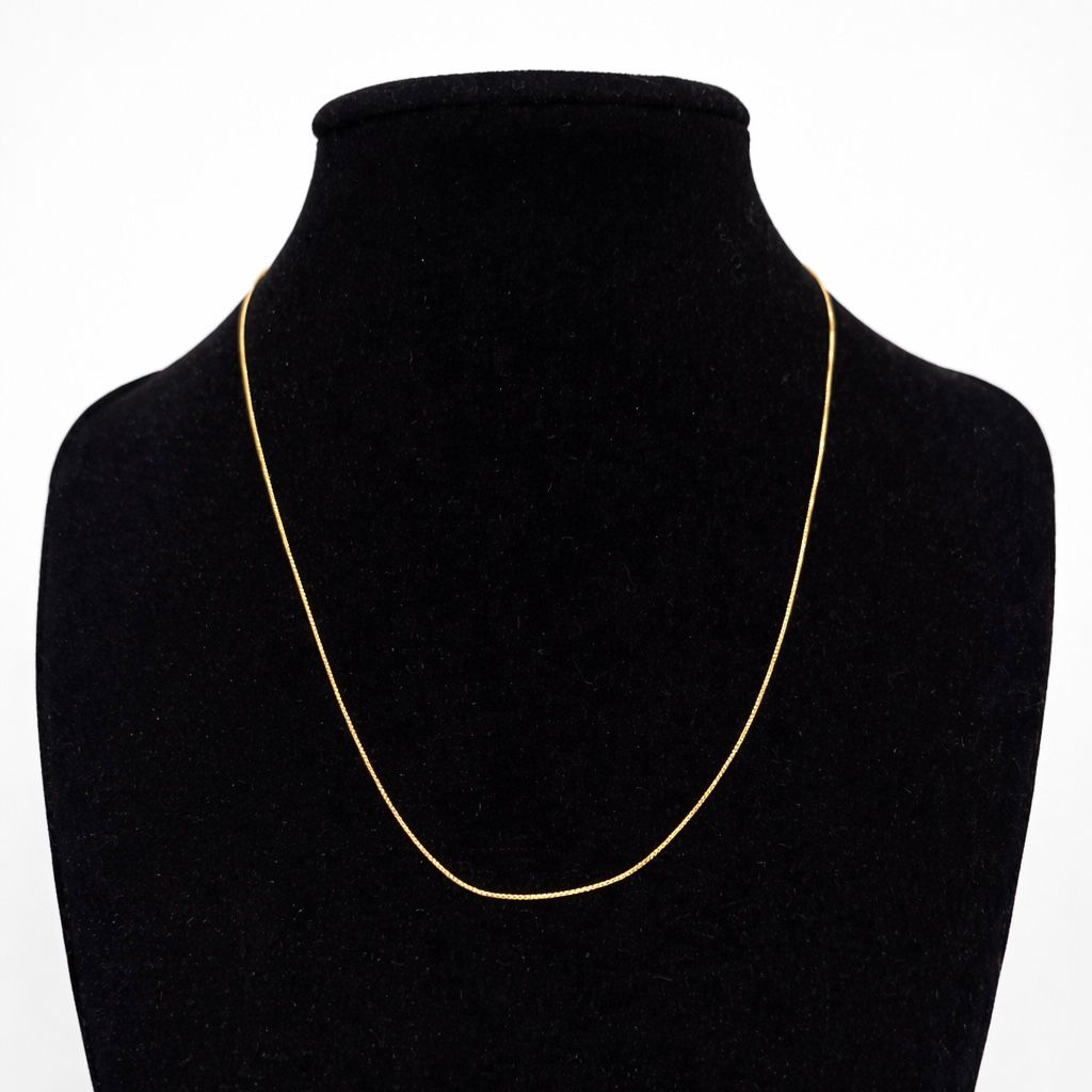 CADENA VENECIANA DE ORO 18 KILATES