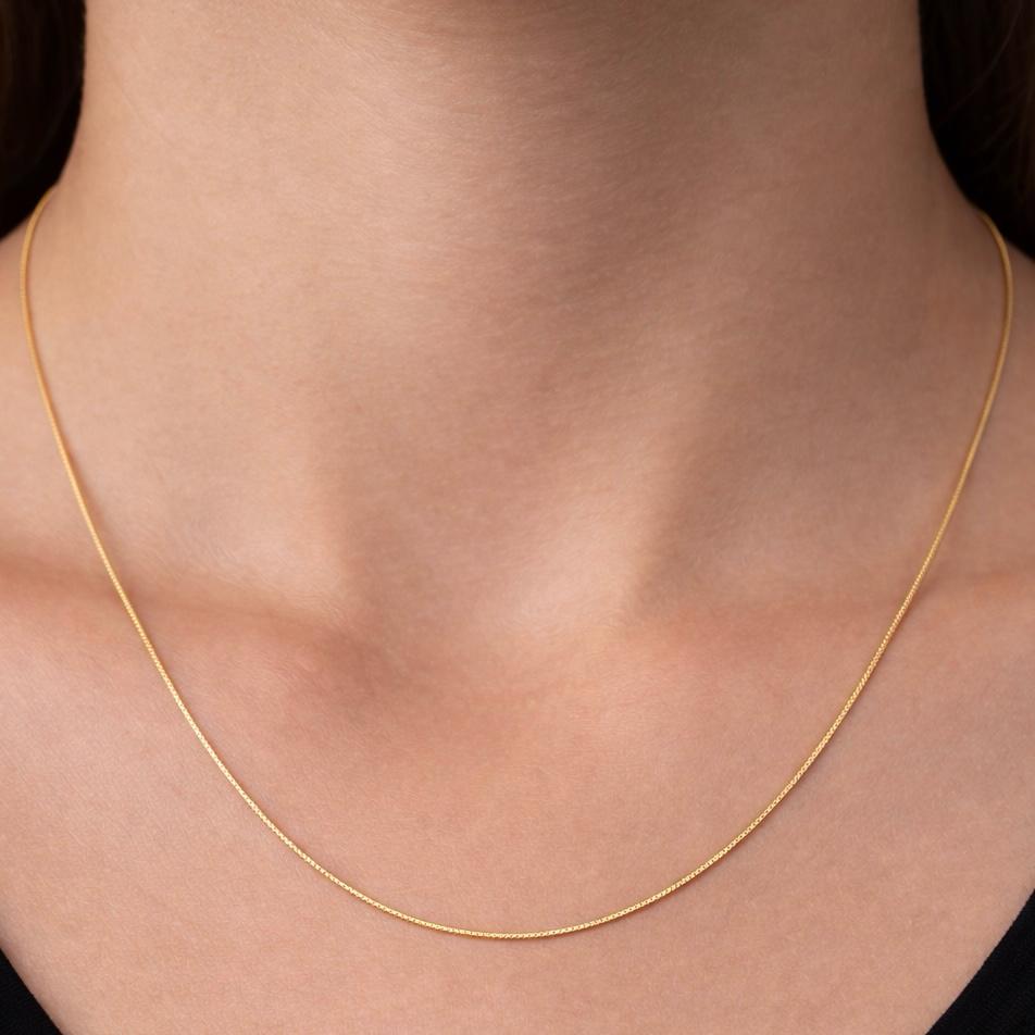 CADENA DE ORO 18K TIPO VENECIANA IMPORTADA