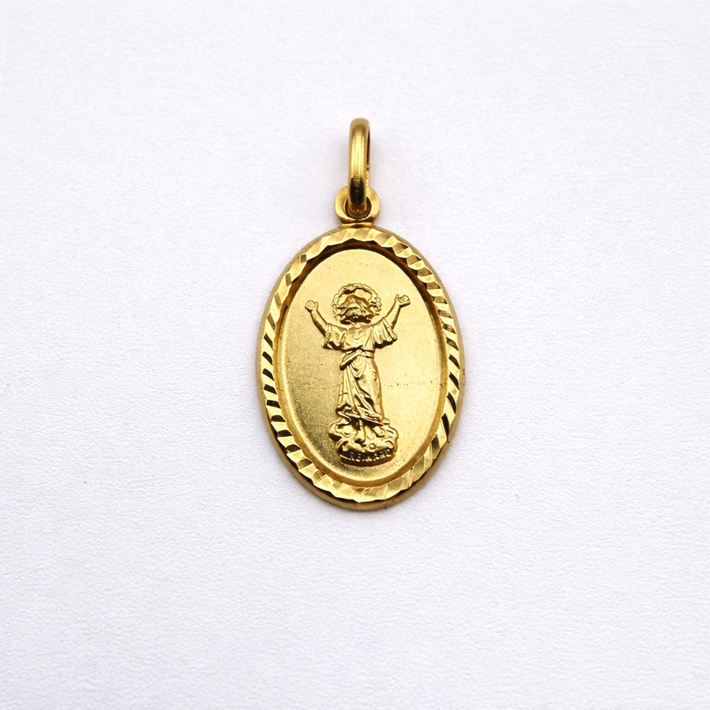 DIJE NIÑO JESÚS EN ORO 18K