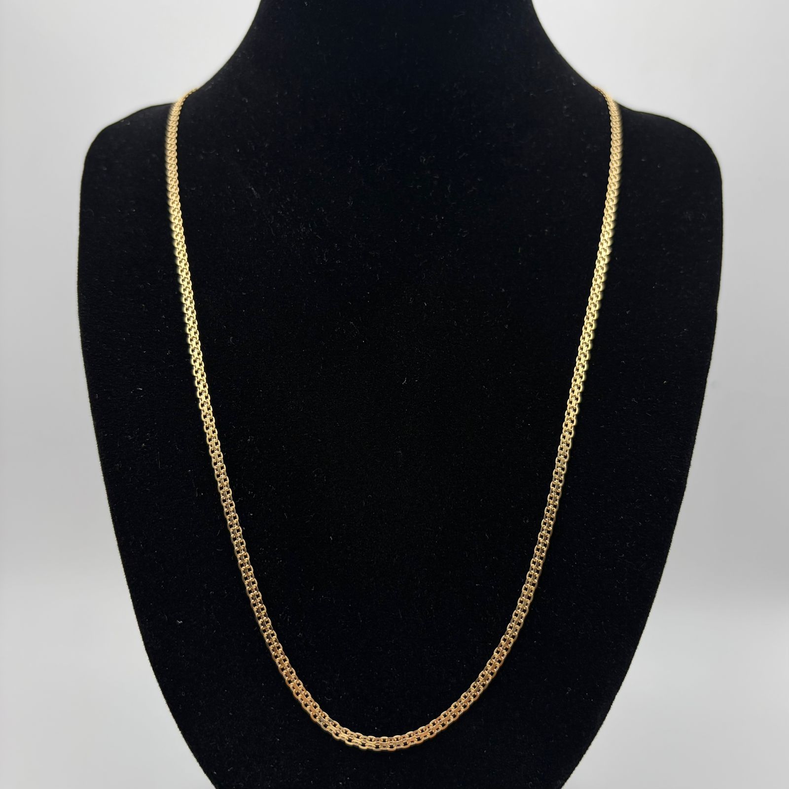 CADENA EN ORO 18K ESLABONES DOBLES