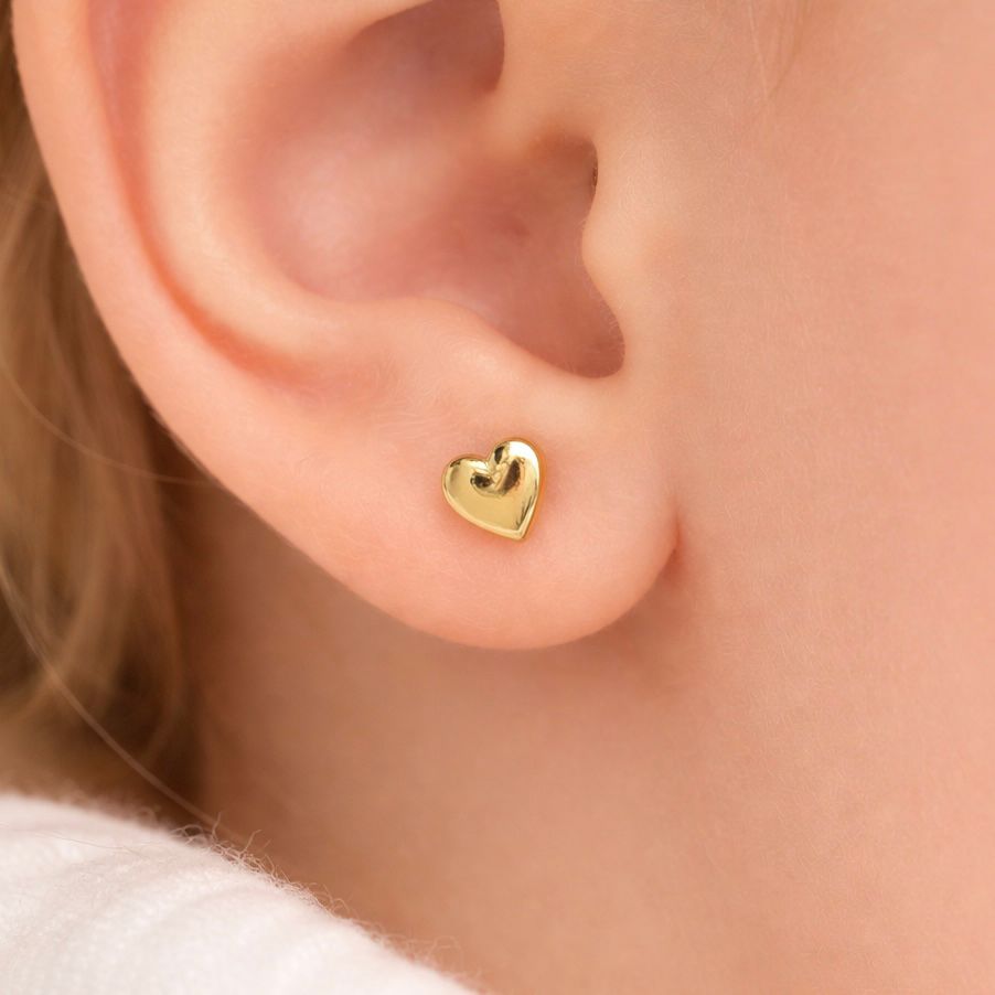 ARO DE ORO 18K FORMA CORAZÓN