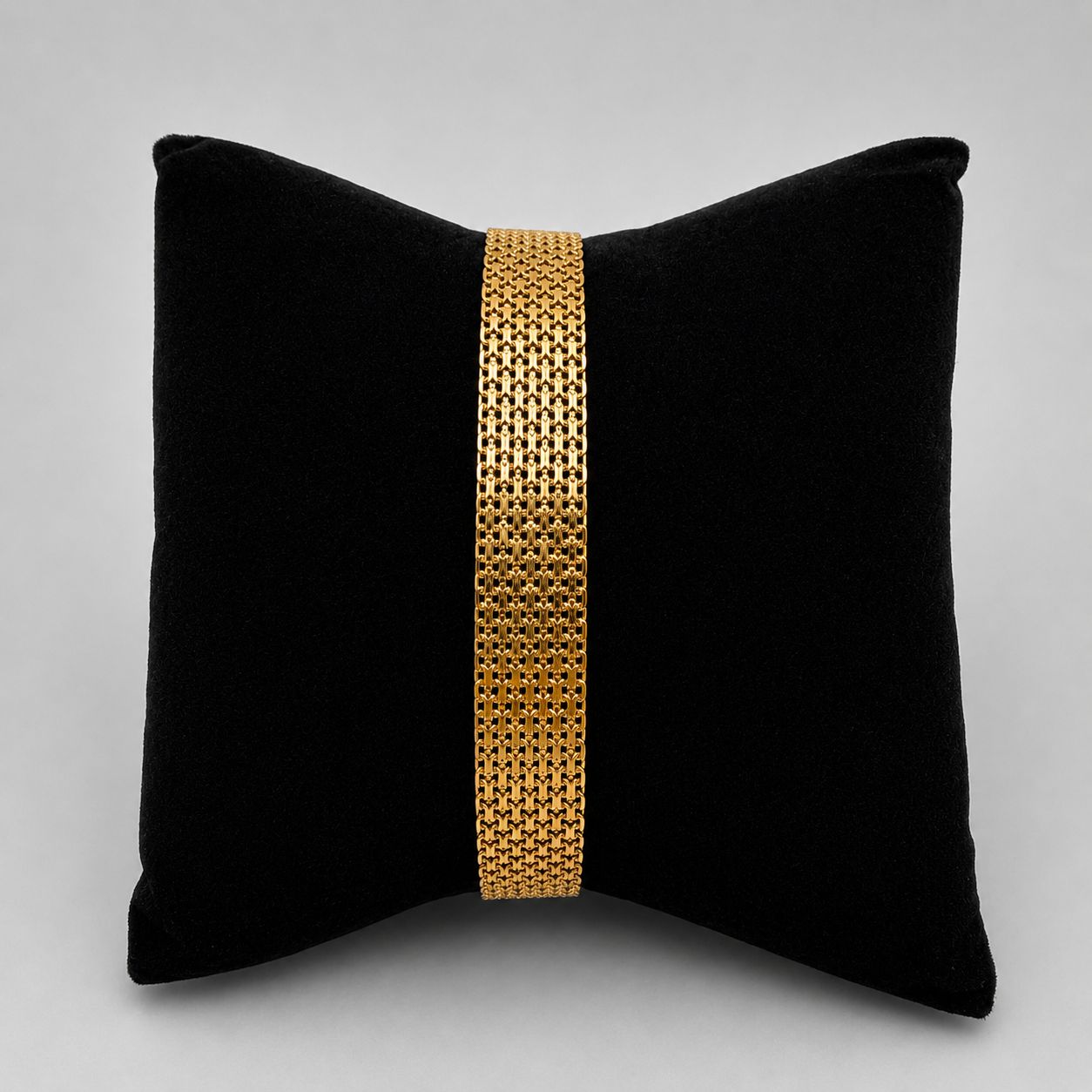 PULSERA TEJIDO MALLA DE ORO 18K