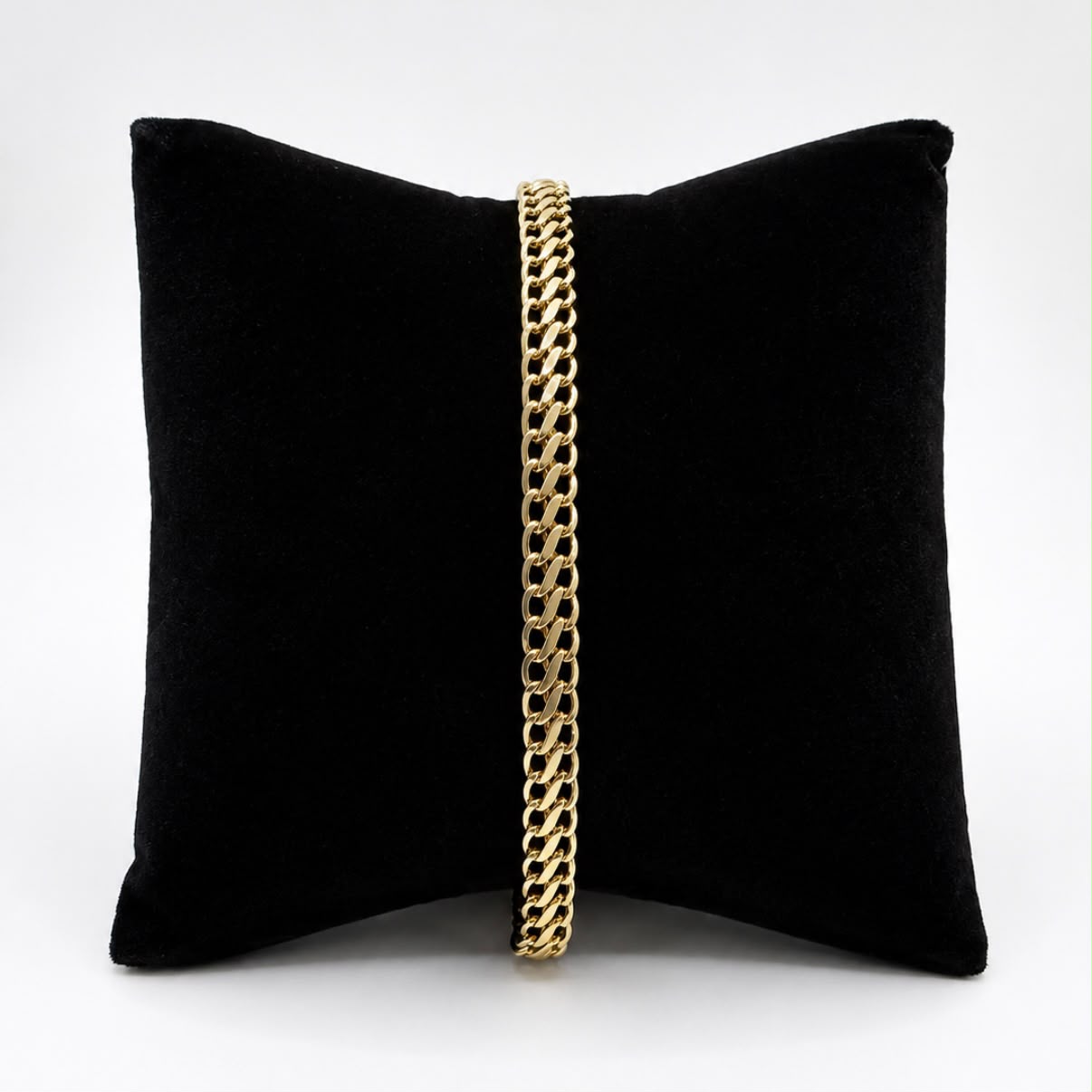 PULSERA GRUMET DOBLE EN ORO 18K