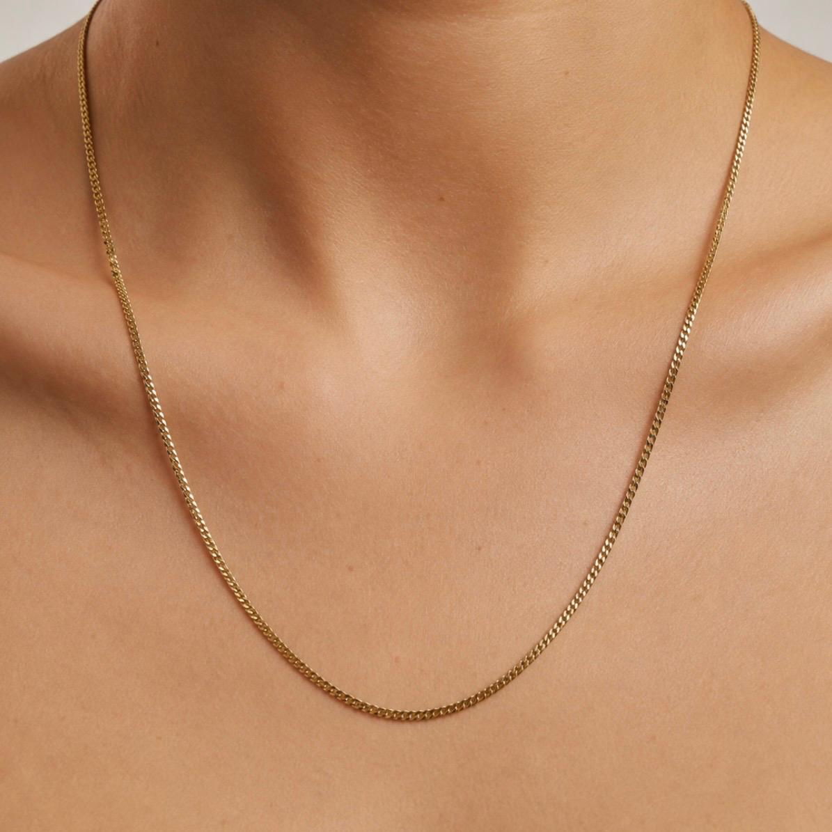 CADENA GRUMET EN ORO 18K