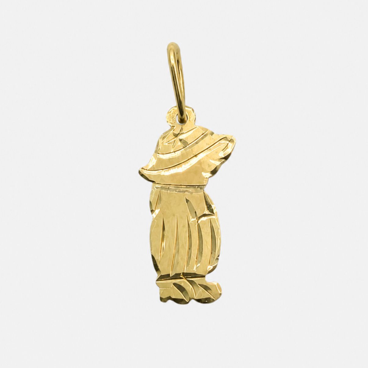 DIJE FIGURA FEMENINA EN ORO 18K