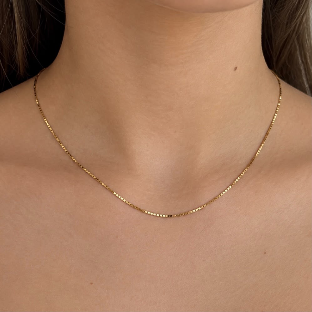 CADENA VENECIANA EN ORO 18K