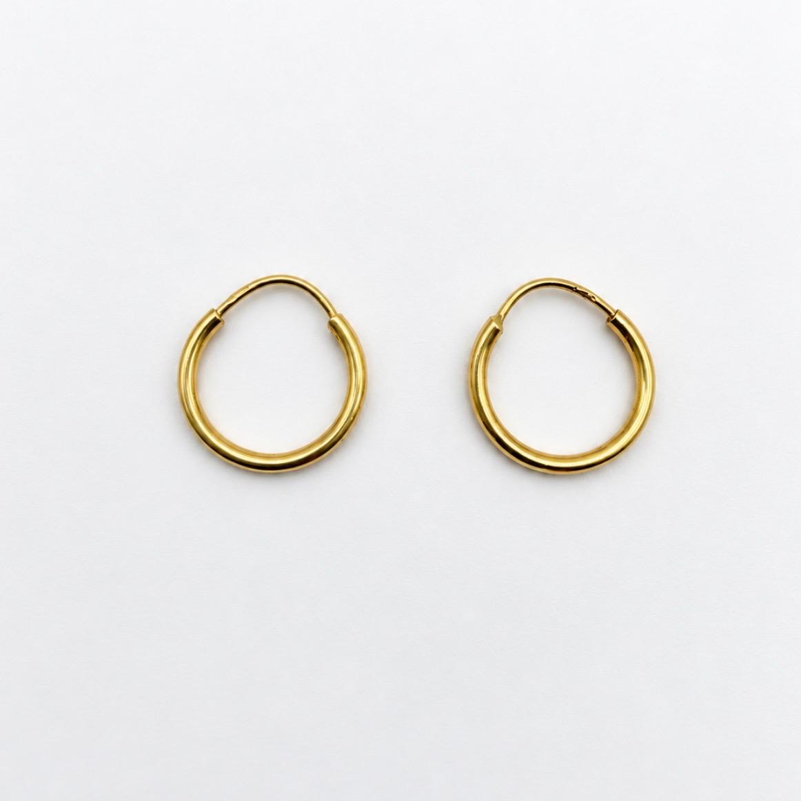 AROS ARGOLLA INFANTILES EN ORO 18K