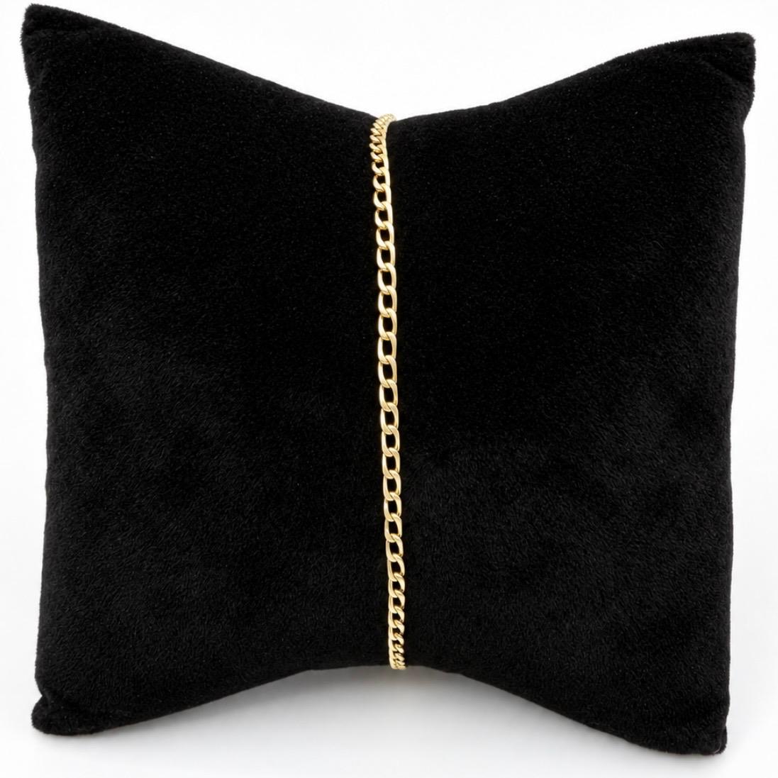 PULSERA GRUMET FINA EN ORO 18K