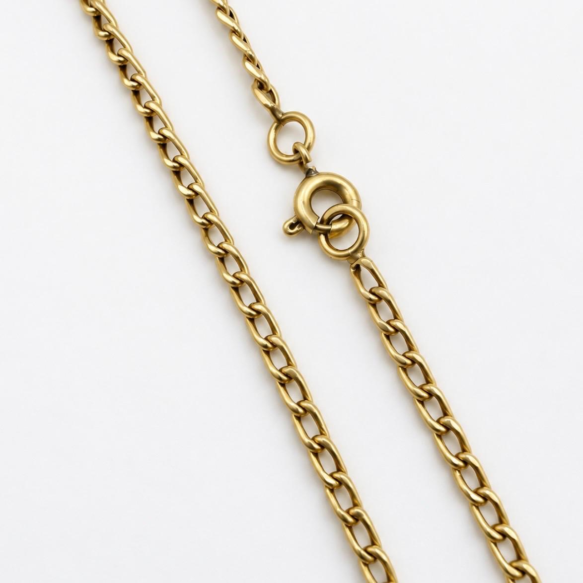 PULSERA GRUMET FINA EN ORO 18K