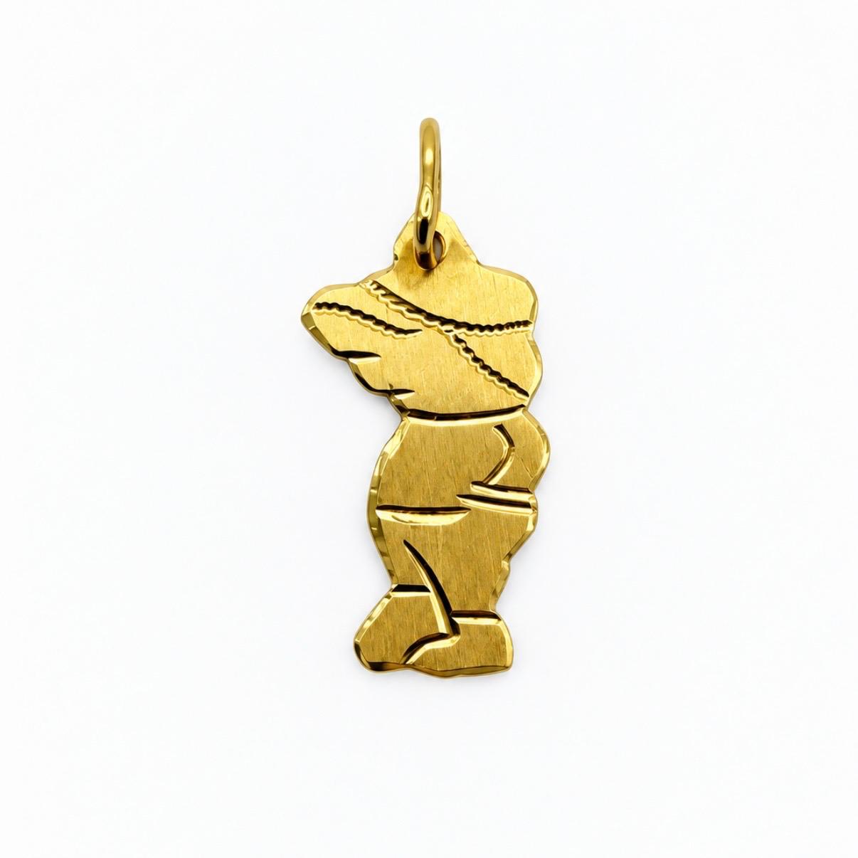 DIJE NIÑO EN ORO 18K