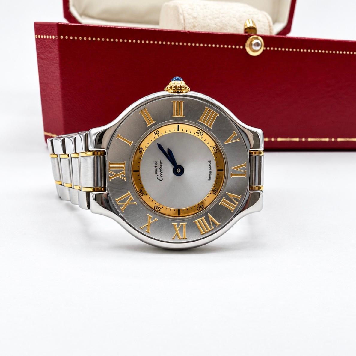 CARTIER MUST 21 QUARTZ BICOLOR
