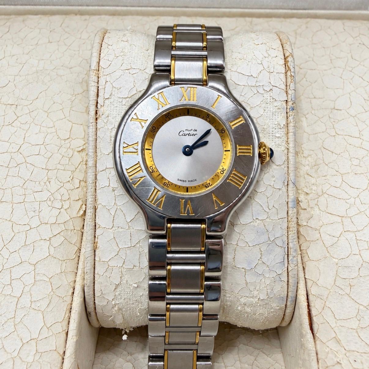 CARTIER MUST 21 QUARTZ BICOLOR