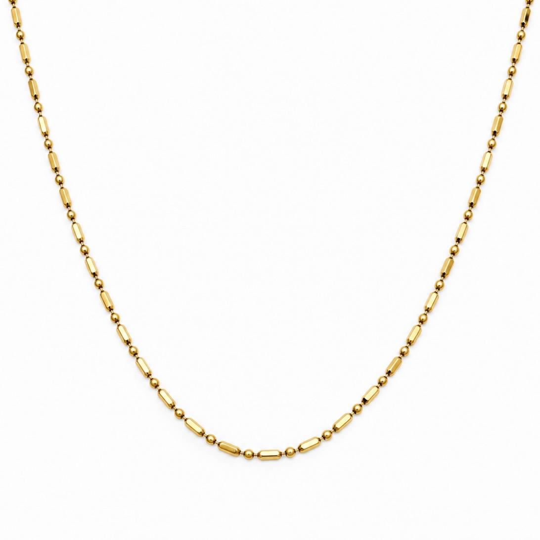 CADENA MORSE ITALIANA EN ORO 18K