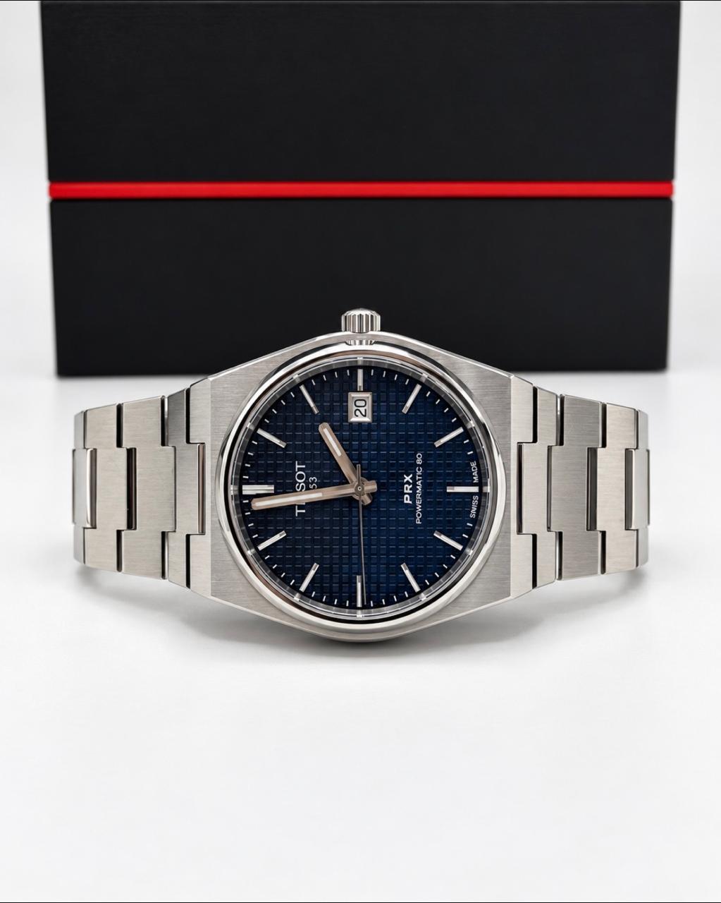 TISSOT PRX POWERMATIC 80 AUTOMÁTICO – ESFERA AZUL
