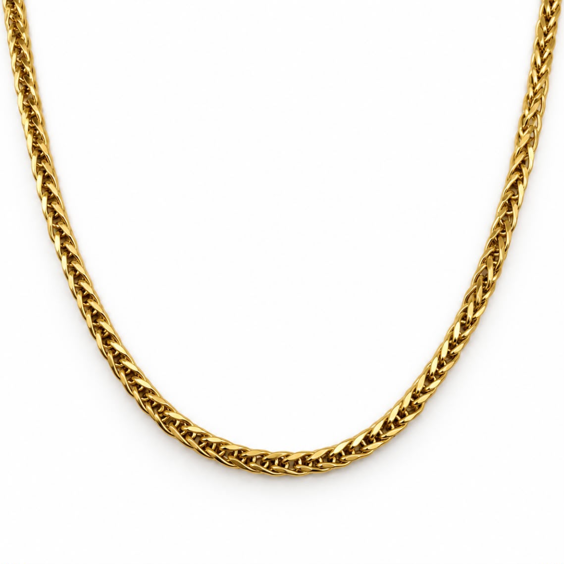 CADENA ESPIGA EN ORO 18K ITALIANO